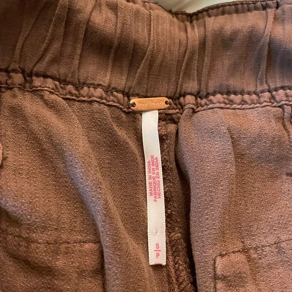 Free People Tahiti Cargo Pants | S | Chocolate Love - Picture 5 of 5